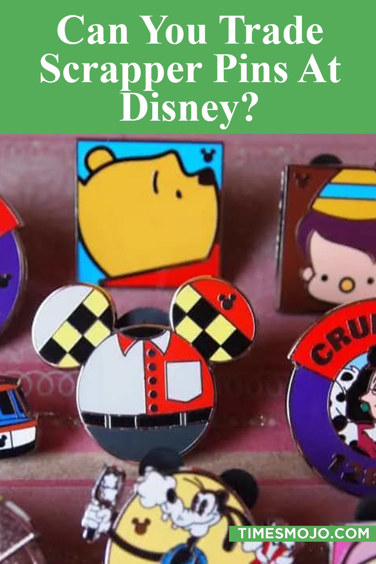 Can You Trade Scrapper Pins At Disney