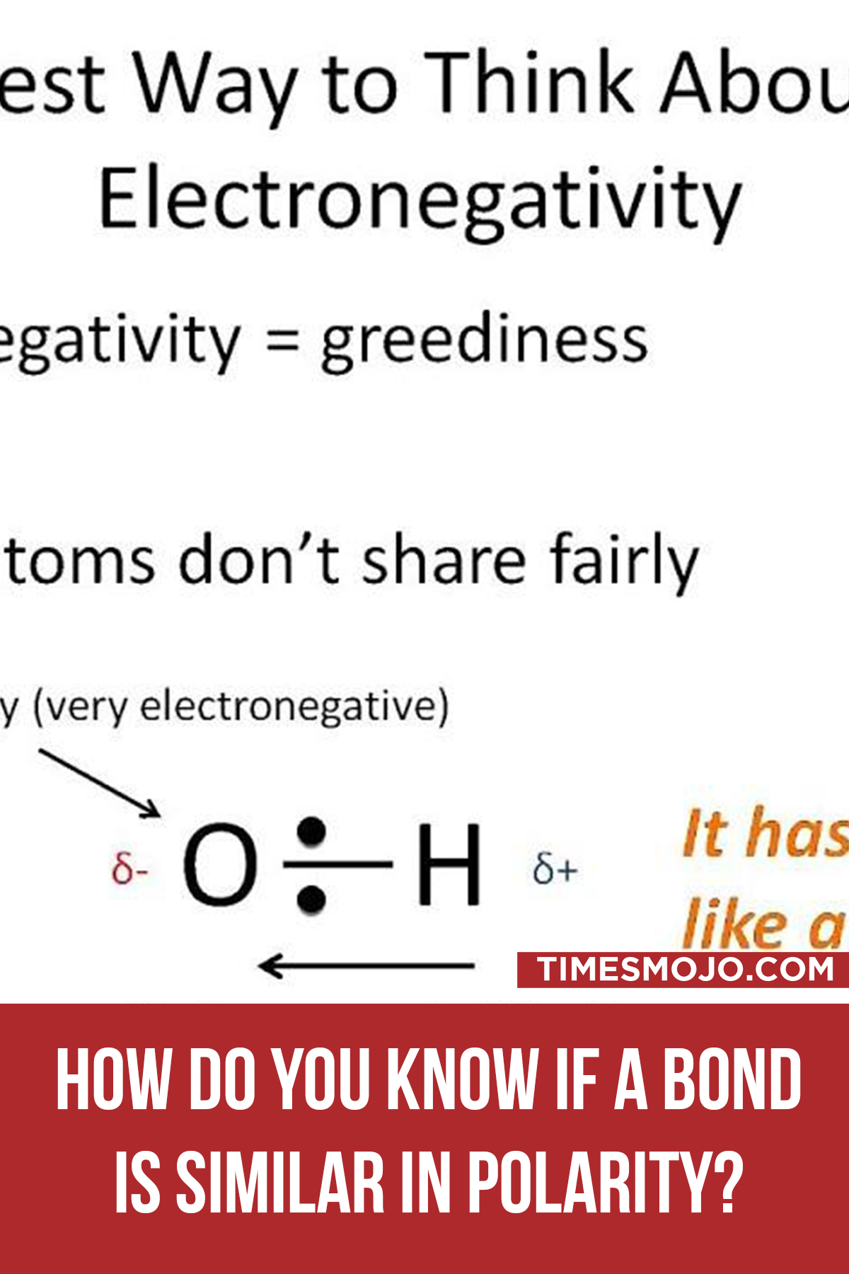 How Do You Know If A Bond Is Similar In Polarity