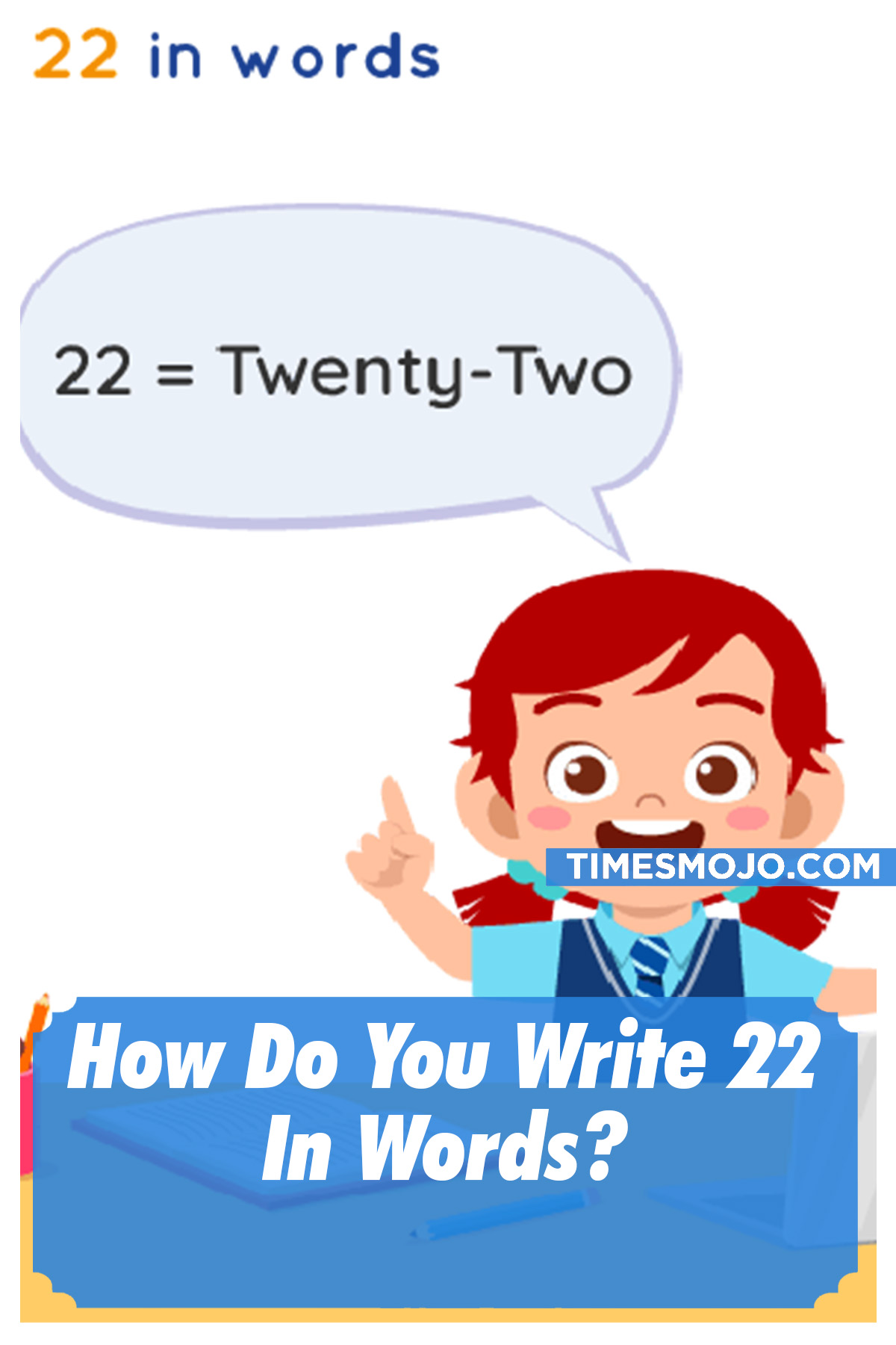 How Do You Write 22 In Words