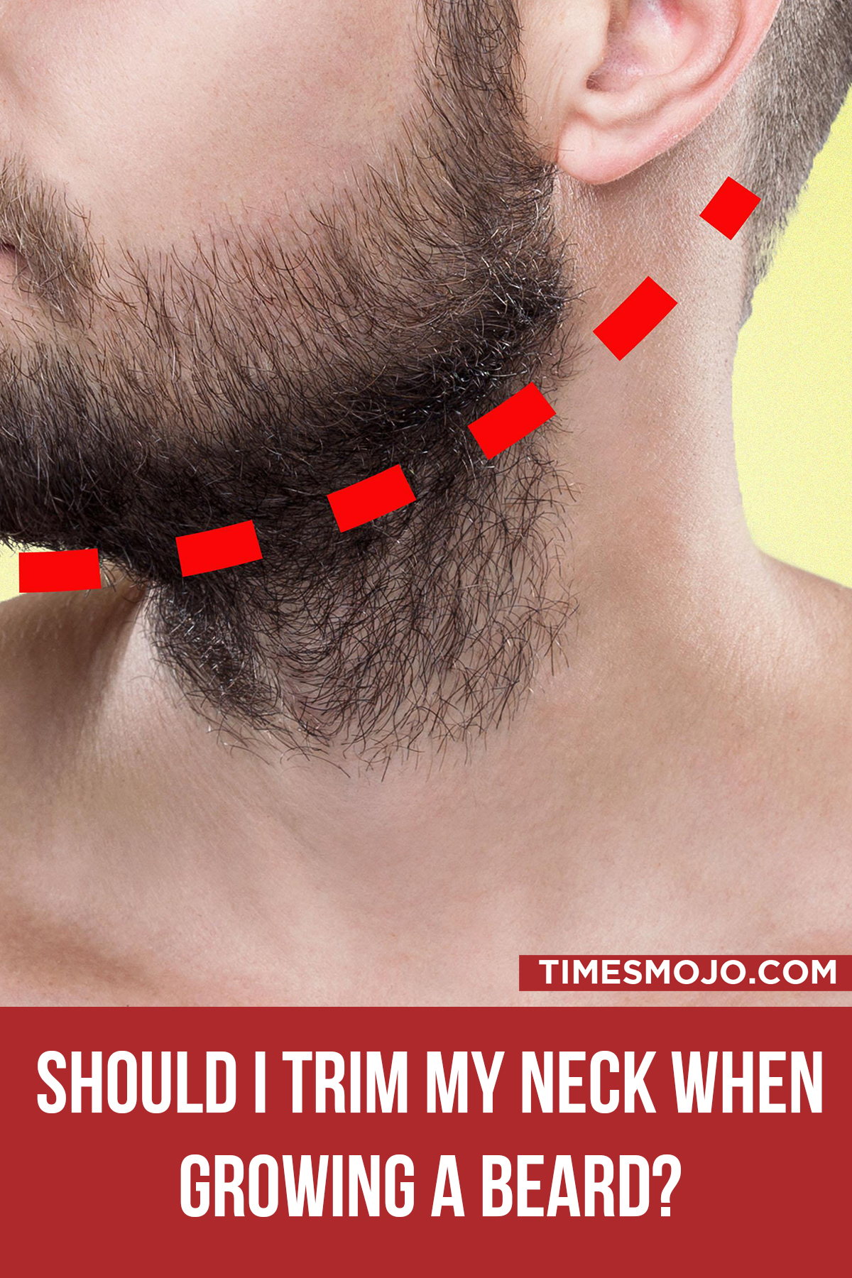 Should I Trim My Neck When Growing A Beard