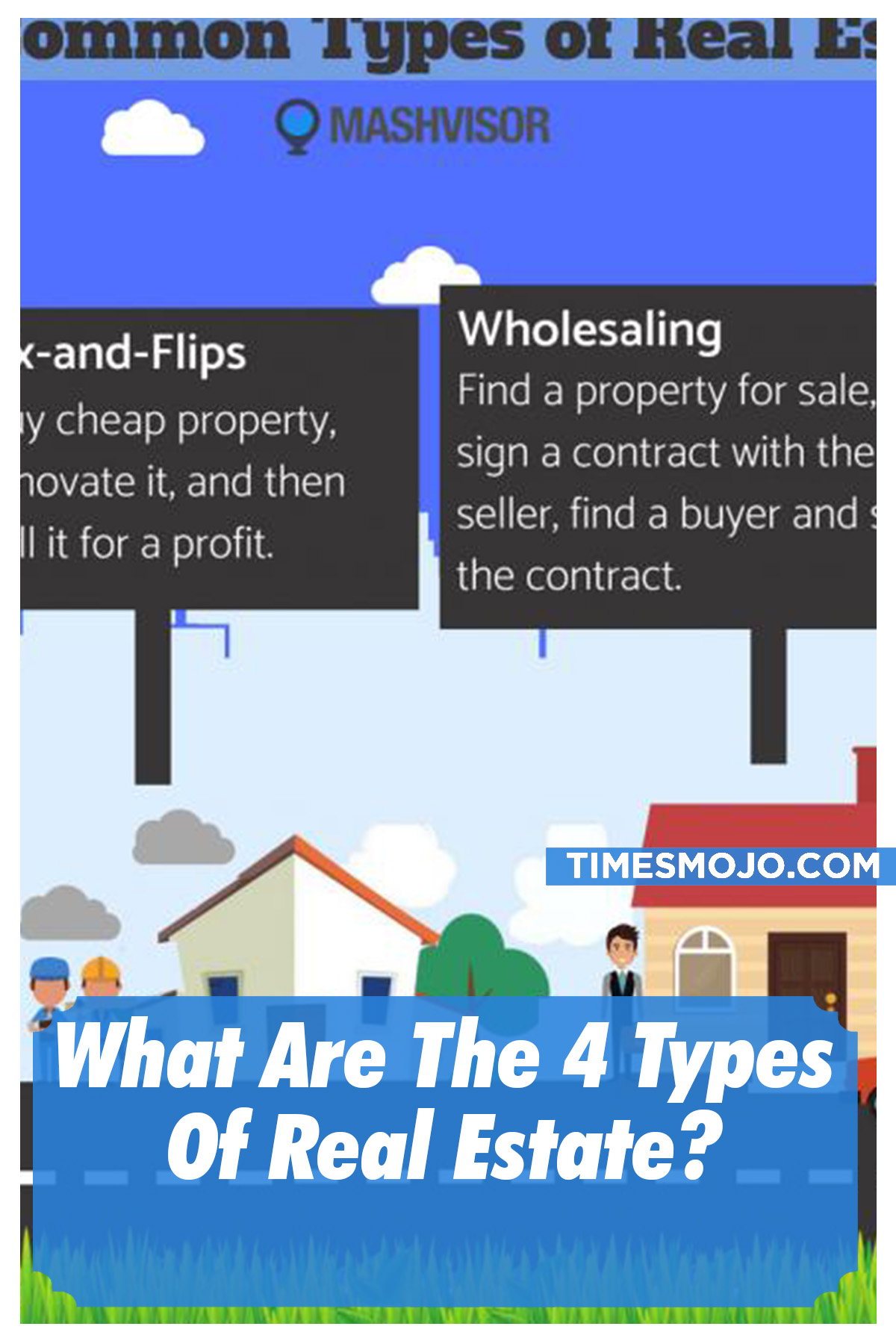 What Are The 4 Types Of Real Estate