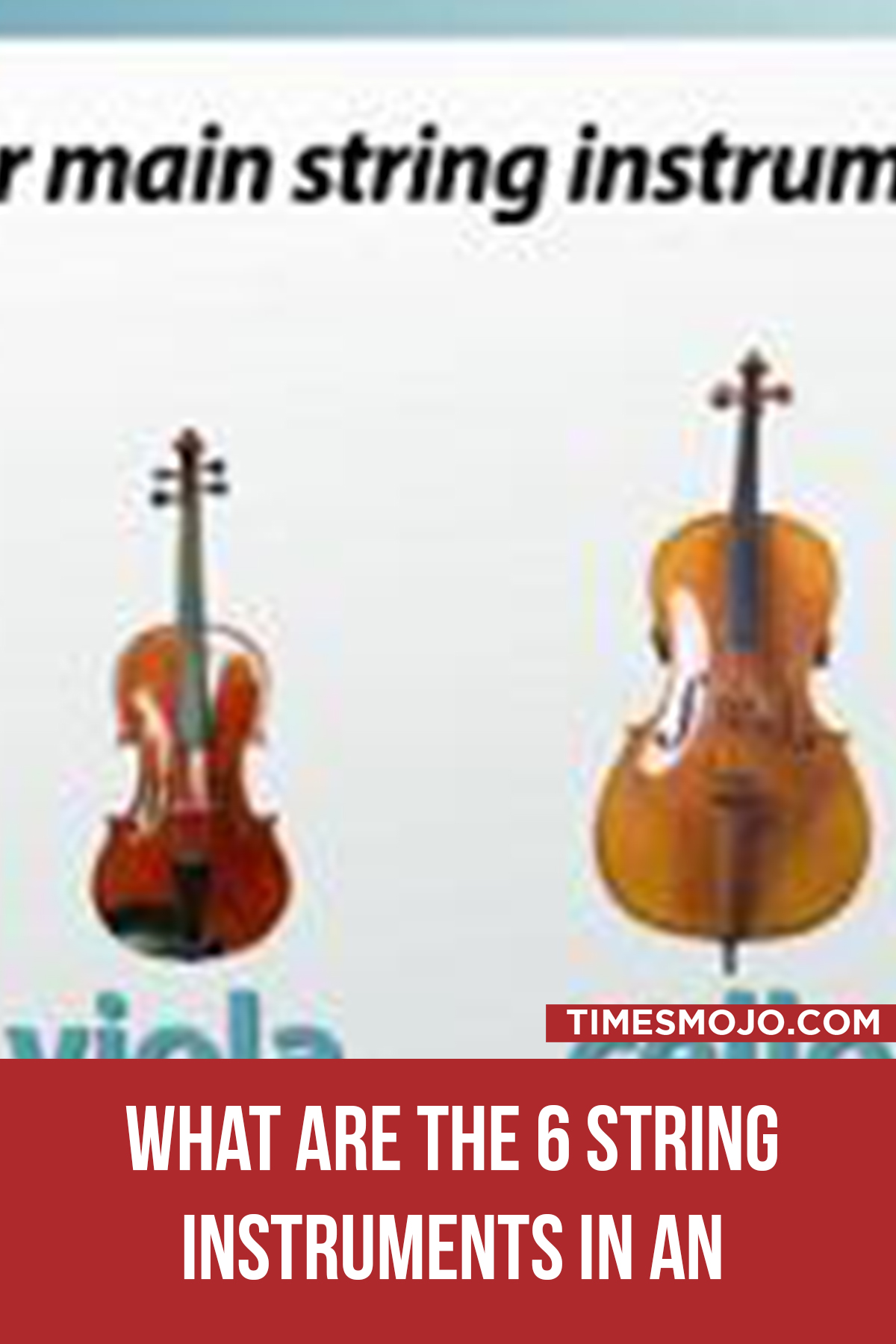 What Are The 6 String Instruments In An Orchestra