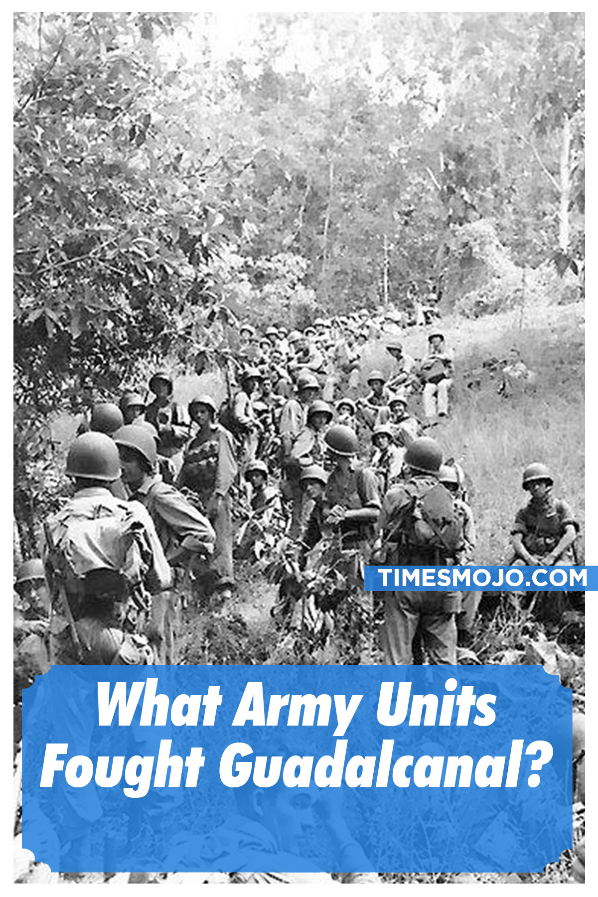 What Army Units Fought Guadalcanal