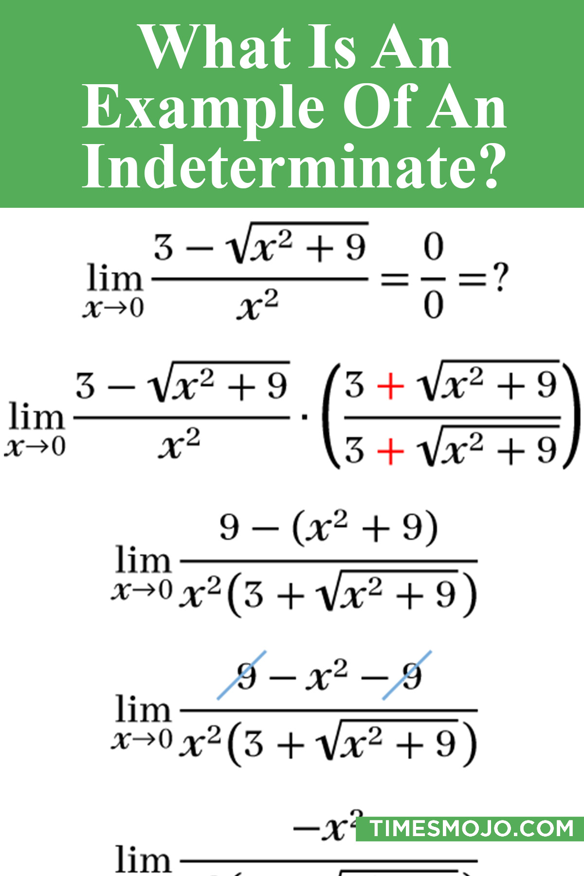 What Is An Example Of An Indeterminate