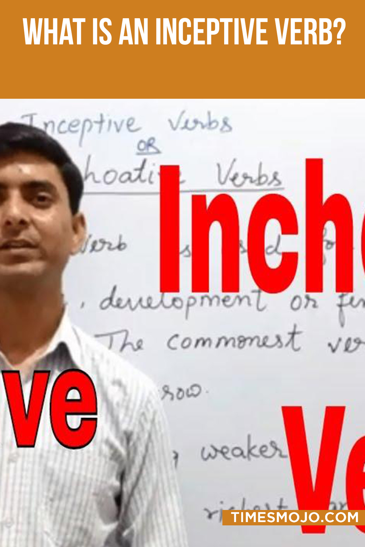 What Is An Inceptive Verb