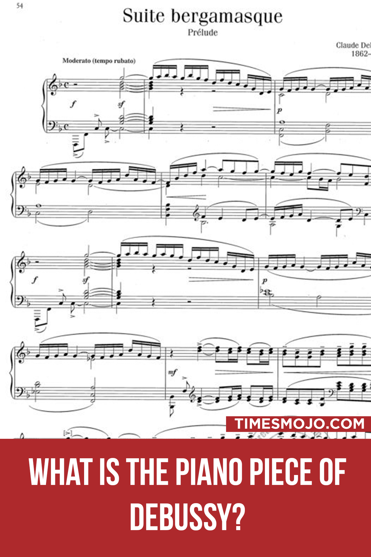 What Is The Piano Piece Of Debussy