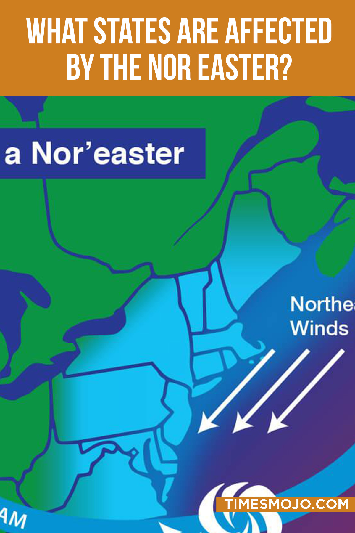 What States Are Affected By The Nor Easter