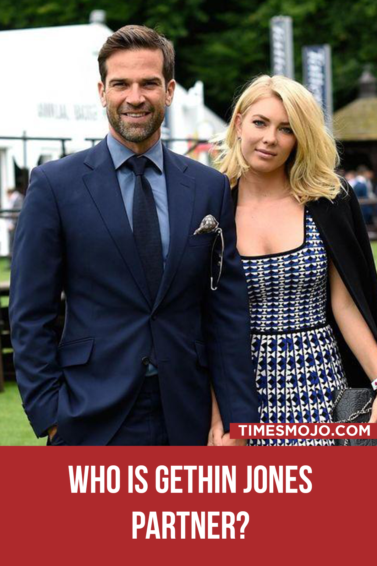 Who Is Gethin Jones Partner