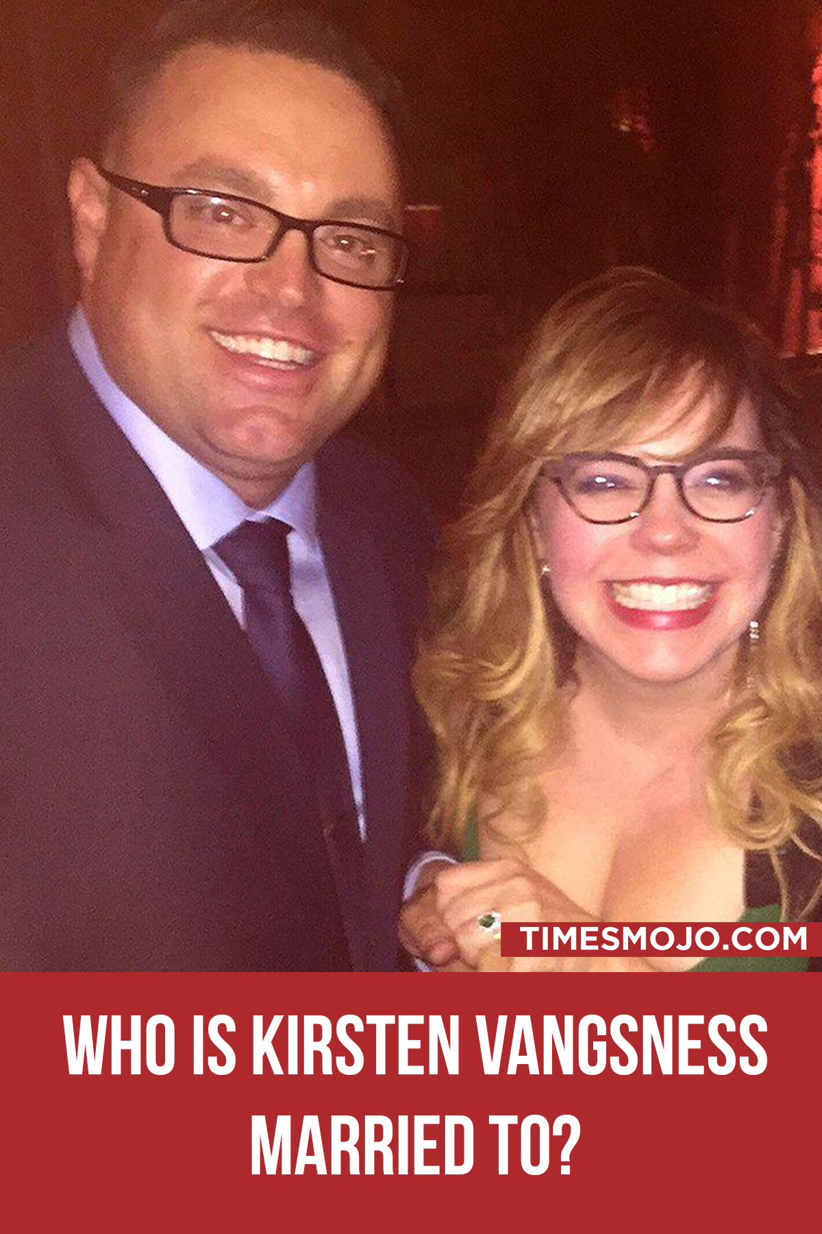 Who Is Kirsten Vangsness Married To