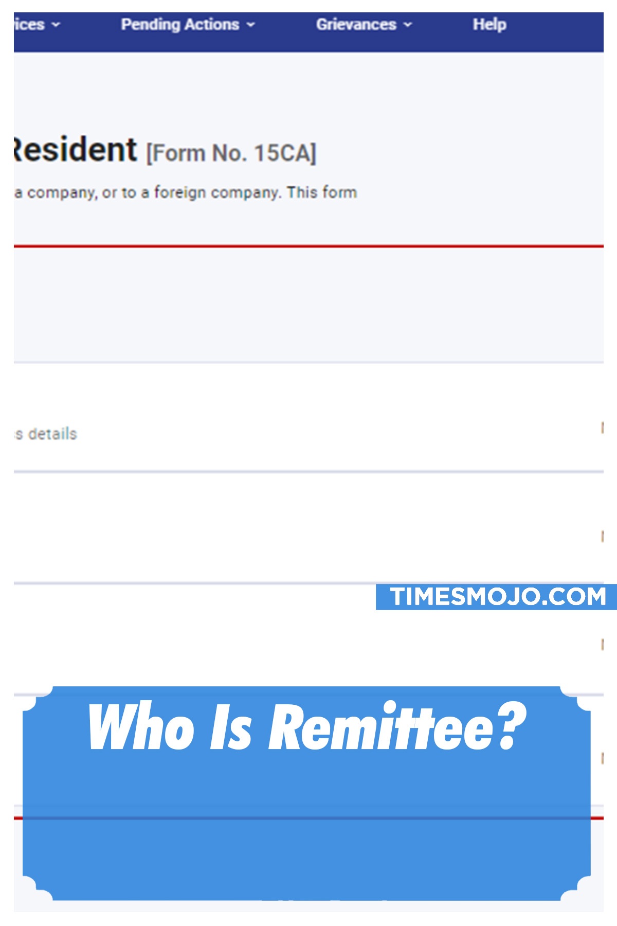 Who Is Remittee